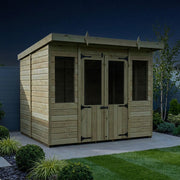 Total Sheds Pent Summer House Various Sizes Pressure Treated UK Manufactured