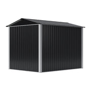 6x8 FT Outdoor Metal Storage Shed Garden Tool House Organizer Lockable Door
