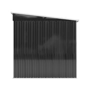 8ft x 6ft Metal Garden Shed Waterproof Outdoor Storage Shed with Foundation Kit