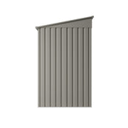 4x6 FT Garden Shed Glitter Storage Shed Waterproof with Foundation Kit and Vents