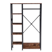 Open Wardrobe Clothes Rail Hanging Garment Stand Rack Shelf Storage Organizer