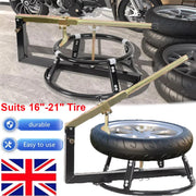 Motor Workshop Garage Motorcycle Tyre Changer with Bead Breaker for 16