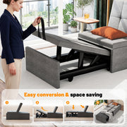 4-in-1 Multifunction Folding Sofa Bed Convertible Sleeper Chair Pull Out Lounge