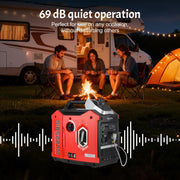 2000W Portable Inverter Generator for Camping, RV Travel, Home, or Job Sites -UK