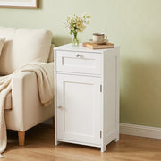 Bathroom Storage Cabinet with Drawer & Door Freestanding Floor Cabinet