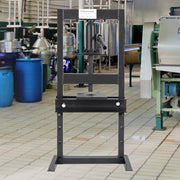 Hydraulic Shop Press Black 6 Ton Heavy Industrial Workshop Garage Floor Standing