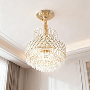 Crystal Ceiling Light LED Lamp Light Room Chandelier Living Pendant LED Lighting
