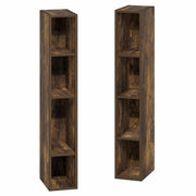 Furinno Fulda Book Shelf, 8-Tier Bookshelf, Bookcase with Space Saving Storage
