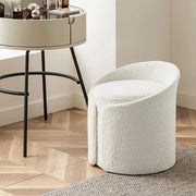 Dressing Table Stool Round Foot Stool Ottoman Bedroom Vanity Makeup Desk Chair