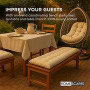 Hanging Egg Chair Cushion for Garden, Outdoor Swing Chair Seat Pad Cushion Round