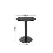 Modern Small Bistro Pub Set 5 Piece Kitchen Breakfast Bar Table with 4 Chairs