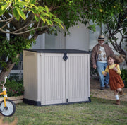 Large Keter Store Garden Lockable Storage Box XL Shed Outside Bike Bin Tools