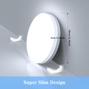 48W LED Ceiling Light 6500K IP44 Flush Mount Light Kitchen Bedroom Hall Bathroom