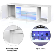 148CM LED TV Stand Unit Modern TVs Gaming Entertainment Center with Cabinet