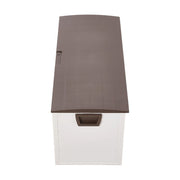 Large Outdoor Storage Box Garden Patio Plastic Chest Lid Container Multibox Shed