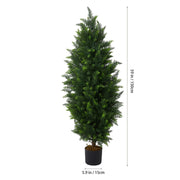 150cm Large Artificial CypressTree Fake Tropical Plant in Pot Indoor Outdoor Dec