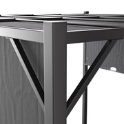 Aluminium Pergola Outdoor Garden Gazebos Summer Gazebo Large Canopy Patio Awning