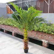 2ft-6FT Large Artificial Palm Tree Indoor Outdoor Potted Plant Home Office Decor