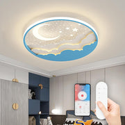 Ceiling Light Creative Decorative Living Room Ceiling Light with Remote Control
