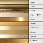 Round Gold Wall Mirror - 50cm x 50cm Home Accessories