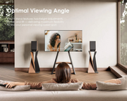 FITUEYES Eiffel FT65 TV !SALE! Mobile Floor Stand Wheels 50-65