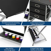 Adjustable Drafting Table Drawing Computer Desk Craft Art Board Home Office Desk