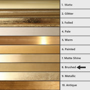 Large Gold Framed Art Deco Wall Leaner Mirror full length tall slim rectangle