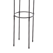 1x,2x Outdoor Garden Metal Obelisk Climbing Plant Support Frame Trellis 1.7M
