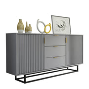 Loft Retro Industrial Modern Sideboard Vintage TV Unit Cabinet TV Stand