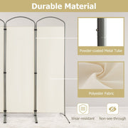 4 Panel Room Divider 188cm Foldable Privacy Screen Portable Divider