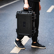 Heavy Duty Hard Rolling Tool Trolley Case with Wheels & Waterproof Camera Storag