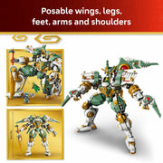 LEGO Ninjago Lloyd's Titan Mech 71860 1293 Pieces 15th Anniversary Toy Set