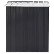 Lockable Metal Garden Storage Shed Outdoor Storage House Tool Sheds Shelf 5x3FT