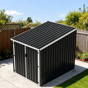 Outdoor Lockable Bicycle Shed Bike Storage Tool Box Garden Garbage Bin Shed