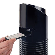 NSA Bladeless Column Tower Fan Remote Control 32 Speed Black 111cm Oscillating