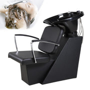 Backwash Salon Barber Hairdresser Hair Washing Chair Chair Unit Mixer Basin Sink
