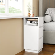 2 Drawer Wooden Bedroom Bedside Cabinet Nightstand With Side Open Johtzjrgaqmgsy