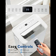 12000-12999 BTU Portable Air Conditioner w/ Heat Wi-Fi App Remote RRP £989
