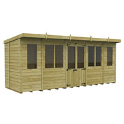 Total Sheds Pent Summer House Various Sizes Pressure Treated UK Manufactured