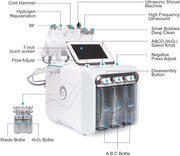 Hydra Water Facial Cleaner 7-in-1 Beauty Machine Skincare Device UK