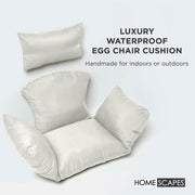 Egg Chair Cushion, Waterproof Hanging Swing Chair Cushion for Indoor & Outdoor
