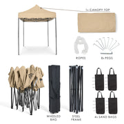 All Seasons Gazebos 3mx2m Heavy Duty Fully Waterproof Pop Up Gazebo