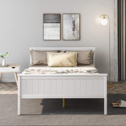 3FT Single Bed !SALE! Solid Pine Wood White Frame 90x190cm Wooden