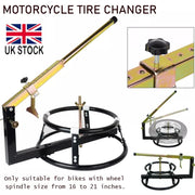 Motorcycle Tyre Changer Bead Breaker Bike for Mechanics Workshop Garage 16-21'