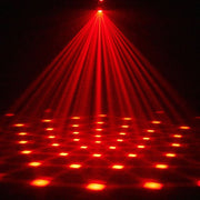 Moving Head Party Light Rotating Disco Bar Stage Lights Laser Beam Strobe Remote