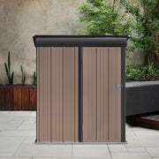 Garden Outdoor Metal Shed Steel Frame Storage Bike Tool Sheds with Lockable Door