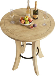 Modern Round Bar Table, 39.4