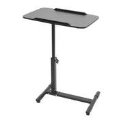 Mobile Standing Desk Rolling Laptop Table Adjustable Hospital & Home Bed Table