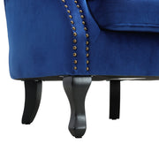 Tub Chair Accent Armchair Velvet Fabric Modern Shell Back Living Room Bedroom UK