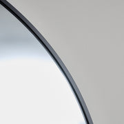 Large Black Arched Wall / Leaner Mirror - 180cm x 80cm minimal modern decor